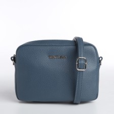 Women's bag over the shoulder Textura, small size, blue color