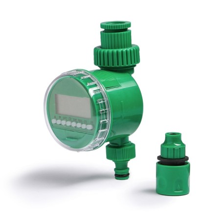 Watering timer programmable for 30 days, plastic, Greengo