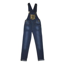Semicunner jeans for girls, height 164 cm, blue color