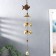 Music of wind metal "Fish" 7 bells mix 37x6.5x6 cm