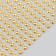 Stick plastic rhinestones "Golden pearls" d = 0.6 mm 10x23 cm