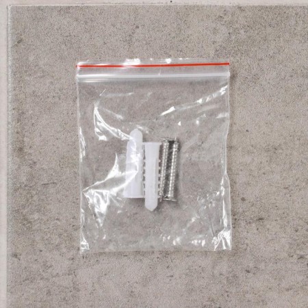 Holder for dental brushes wall, Accoona A11104, 2 glasses, glass, chromium-3