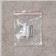 Holder for dental brushes wall, Accoona A11104, 2 glasses, glass, chromium