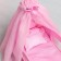 Coted for dolls with bed linen and canopy, collection "Diamond Princess" pink