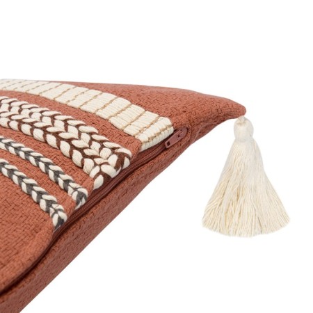 Decorative pillow with embroidery Braids Ethnic, size, 30x45 cm-4