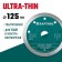 Diamond disk Kraftool 36685-125, ultra-thin, d = 22.2 mm, 125 x 1.2 mm