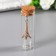 Decor for creativity Glass "A bottle with a cork - Eiffel Tower" 6x2x2 cm