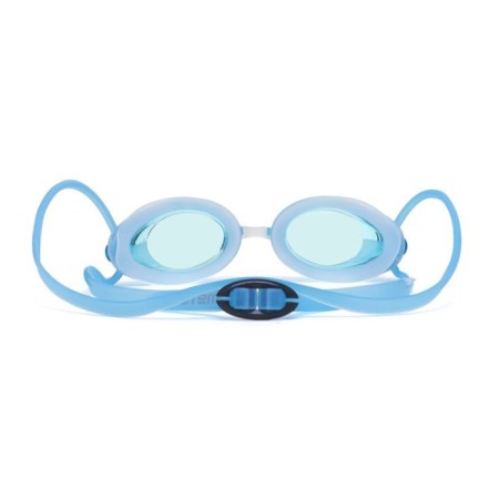 ATEMI N401 swimming glasses, silicone, blue-2