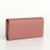 Women's wallet on magnets, pink color