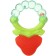 Silicone teether "strawberry", with a rattle, crumb I
