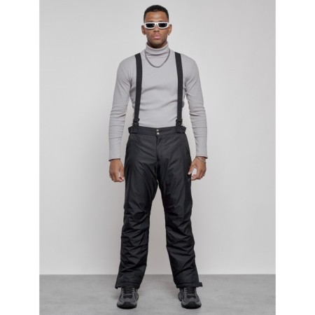 Semi -combinezone ski insulated male winter, size 50, black color