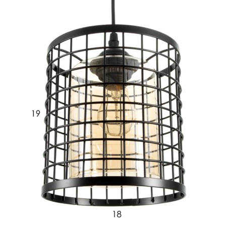 Lamp Bayerlux 2115/1bk E27 40W black 20x20x100 cm-5