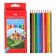Pencils 12 colors Faber-Castell Eco "Castle" 1201 7/2.8 mm, hexagonal housing, without a sharpener