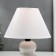 Table lamp 16401/1wt E14 40W white 17x17x24 cm