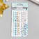 Halfusins ​​adhesive "Winter walk" 120 pcs