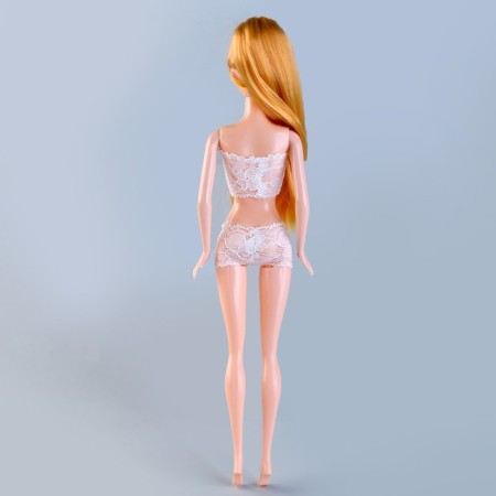 Clothing for dolls "Rhil", white color-2
