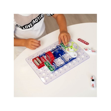 Electronic Evriki designer, 335 schemes, 31 elements, works from batteries-17