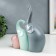 Souvenir Ceramics "Family Elephants" pastel matte set 3 pcs h = 7 cm 15.5 cm 23.5 cm