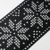 Stencil for baking New Year's "Knitted New Year", 32 x 10 cm