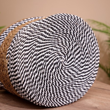 Wicker basket 35x35x40 cm-7