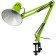 Desktop lamp E27, on the clamp, the color is green
