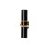 Handle button cappio, d = 12, black color with gold