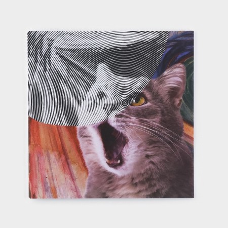 Spiral coloring-antistress "World of cats"-2