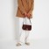 Bag-mixer on the valve, burgundy color