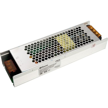 Electronic transformer for 24 W LED tape, Feron, LB019, 6.25A, 150 W