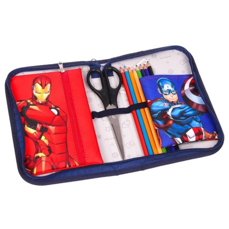 Penal frame, 1 section, 140x210x40 mm, folding pocket, tissue, avengers-1