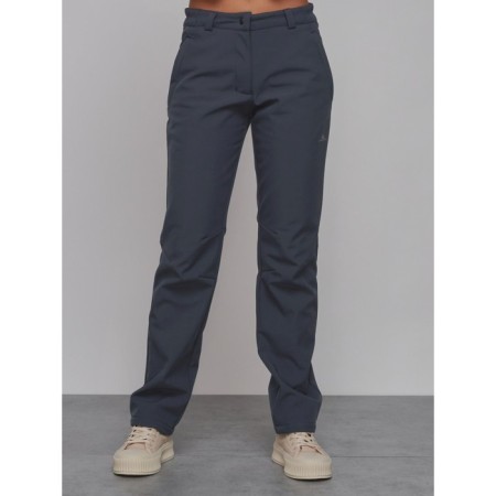 Sports female trousers, size 42, dark gray color-5