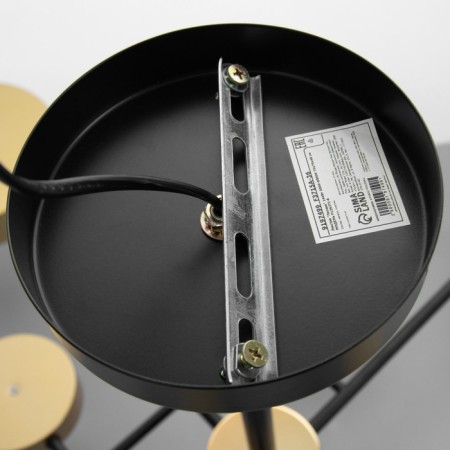 Laser Laser 8XLED 144W 3000-6000K black and gold 75x75x48 cm Bayerlux-9