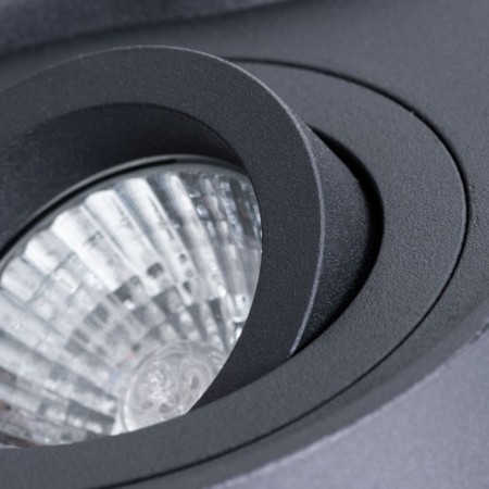 FALCON lamp, 2x50W GU10, black color-2