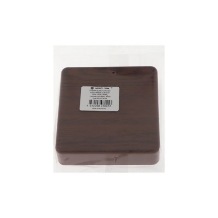 Single box for the cable channel Ural Pak, 100x100x29, IP40, Dark Tree, KR-51318010-3