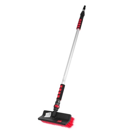 Washing brush, telescope 90-150 cm, water supply tap, reinforced