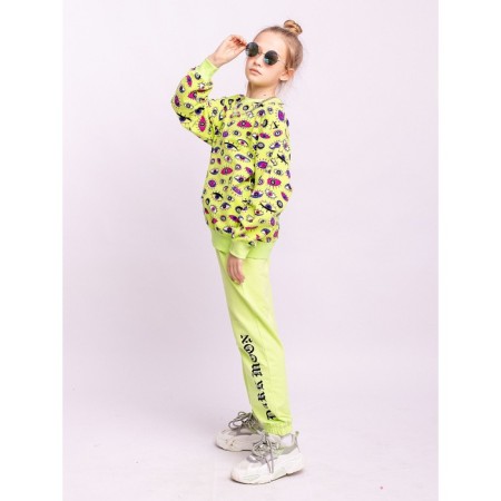 Sweatshirt for girls, height 158 ​​cm, multicolor color-2
