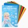 A4 Cold Heart Set: 10 liters of color unilateral cardboard + 16l color bilateral paper