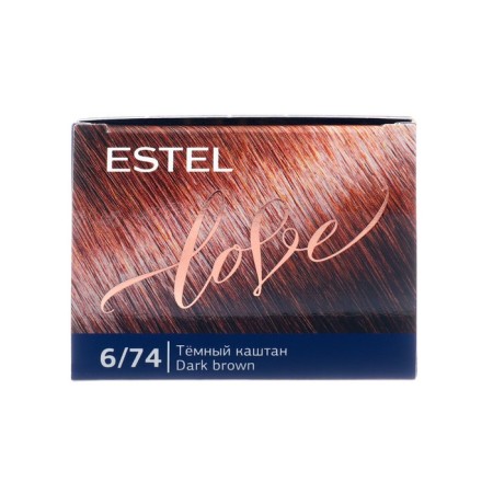 Persistent Hair Cream Estel Love dark chestnut-5