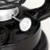 Kerosene lamp decorative black 14x18x30 cm risalux