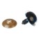 Rifle eyes with plugs, "sparkles" set 20 pcs, size 1 pcs: 2.2 cm, blue color