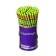 Chernographic pencil with an eraser "Multiplication table", HB