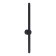 Wall lamp ST LUCE. ST607.442.08. 1x8 W, LED, 4000K, 770 LM, 60x3 cm, black color