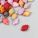 Beads for creativity plastic "Vintage. Clay flower" mix set 15 grams 0.4x0.9x1.3 cm