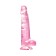 Falloimitator Realistic, TPE, 19 cm, pink color