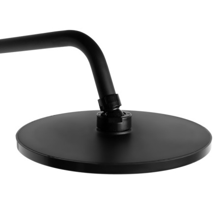 The shower system Zein Z3864, mixer, upper, manual and hygienic watering can, brass, black-8