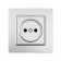 Single Tot Elegant, 10 a, hidden, without salary, silver