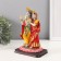 Souvenir Polystone "Radha and Krishna" red-yellow 10.5x13x22 cm