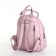 City backpack on lightning, pink color