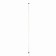 Ceiling light Mantra Vertical, LED, 2160LM, 3000K, 2000 mm, white color