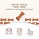 Cookies Titbit Biscotti meat for dogs, with beef scar, 350 g